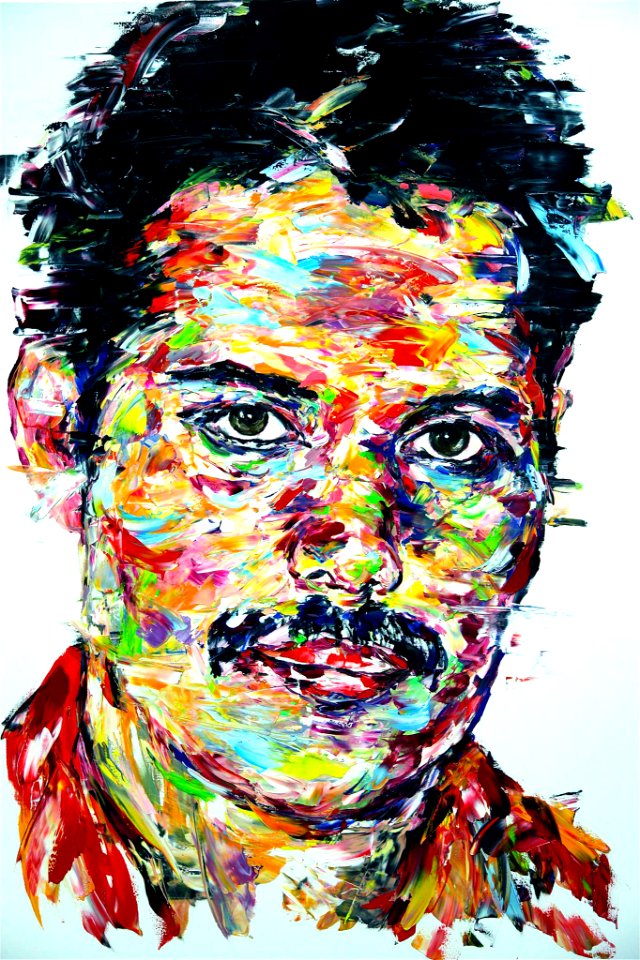 Work on canvas / Hom Nguyen