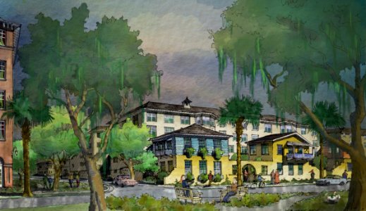 Serenola Courtyard color rend