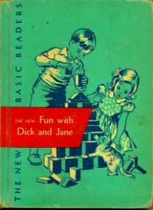 Fun With Dick And Jane. Free illustration for personal and commercial use.