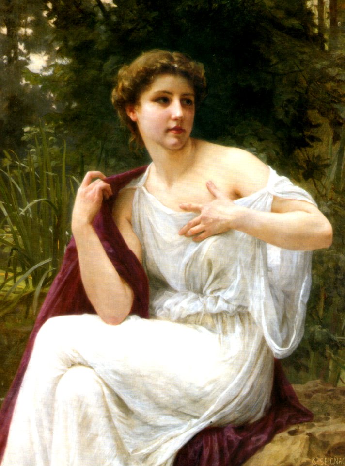 Guillaume Seignac (french, 1870-1924) - Surprise