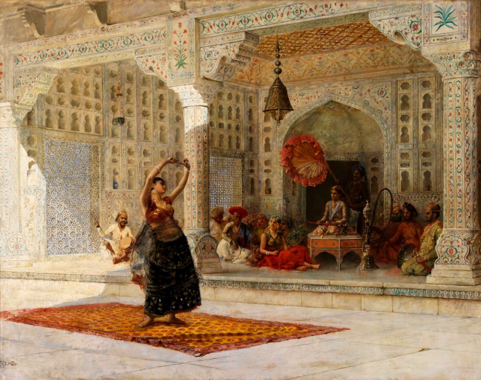 Edwin Lord Weeks (american, 1849-1903)- "The nautch"