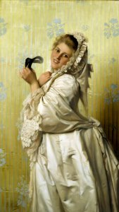 After the masked ball - Giovanni-Costa (Italian, 1833-1893)