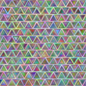 Pastels triangle. Free illustration for personal and commercial use.
