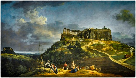 Canaletto - Festung Königstein