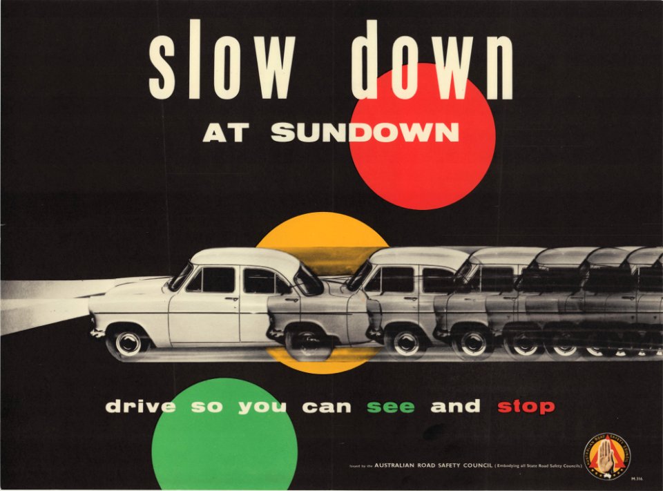 Slow down at sundown