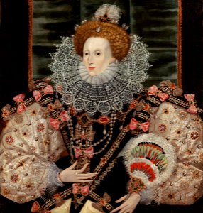 Portrait of Elizabeth I (1533 - 1603) The Armada Portrait 1600c.. Free illustration for personal and commercial use.