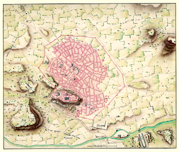 Plan d'Athenes, 1780 (Fauvel)