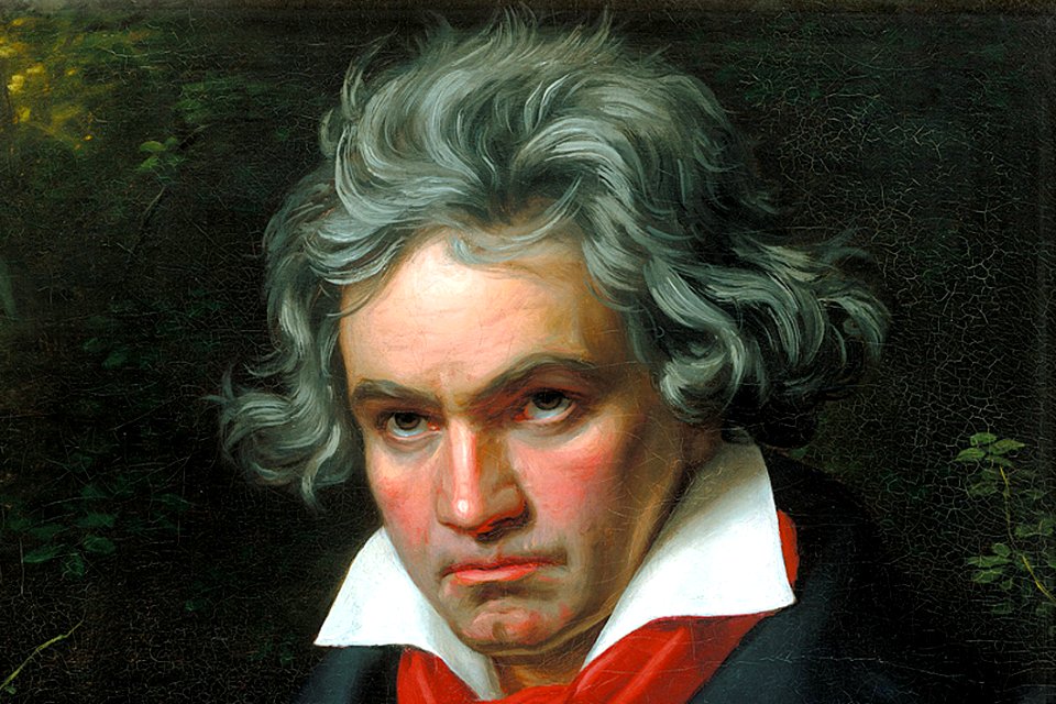 Ludwig van Beethoven by Joseph Karl Stieler, 1820. Courtesy Wikimedia Commons