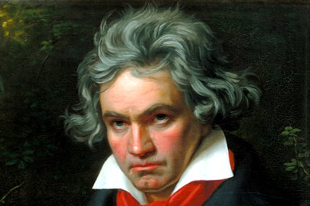 Ludwig van Beethoven by Joseph Karl Stieler, 1820. Courtesy Wikimedia Commons