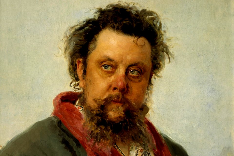 Modest Musorgsky, painted only a few days before his death by Ilya Repin, 1881. Courtesy Wikimedia/Google Cultural Institute