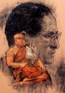 King Bhumibol the Great + BUDDHADASA BHIKKHU