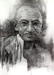 Mahatma Gandhi : Civil rights leader