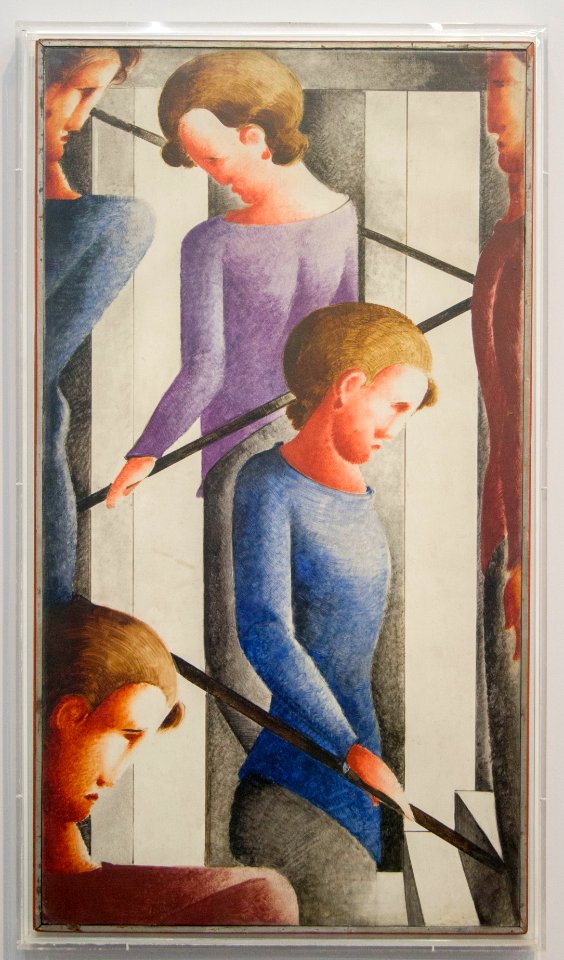 Oskar Schlemmer - Treppenszene (1932)