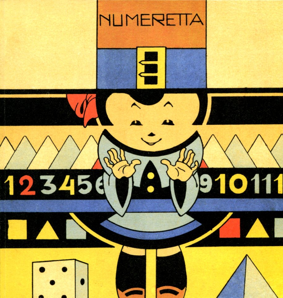 book - libro - buch - livre - numeretta - antonio rubino
