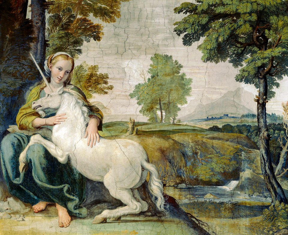 Domenichino, Giulia Farnese (?) ca. 1602