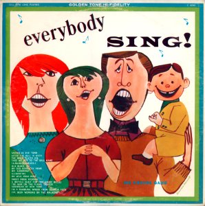 Everybody Sing. Free illustration for personal and commercial use.