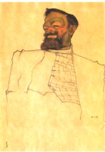 Egon Schiele  "Bildnis Carl Reininghaus" / "Portrait of Carl Reininghaus"