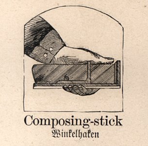 Composing-stick - Winfelhafen