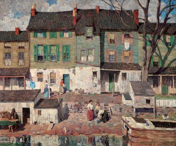 Robert Spencer - On the Canal, New Hope