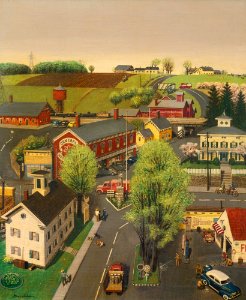 Stevan Dohanos - Main Street, America