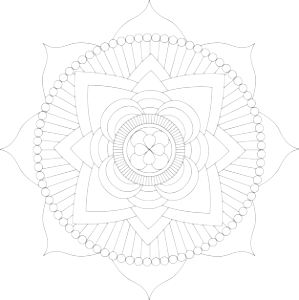 My Mandala 2. Free illustration for personal and commercial use.