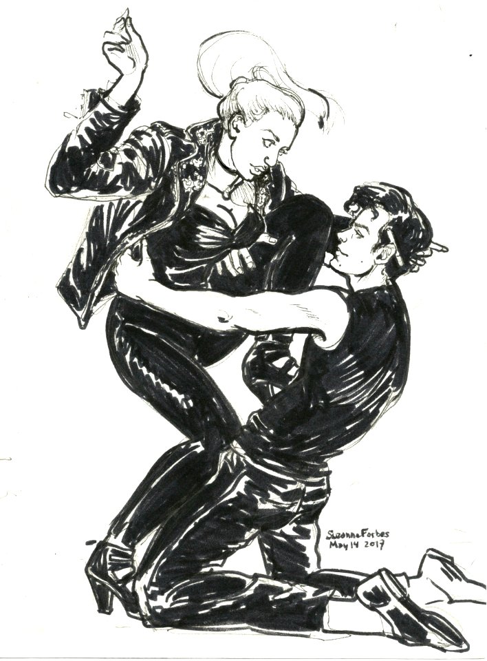 Serpent Betty Bughead fan art by Suzanne Forbes