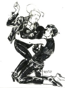 Serpent Betty Bughead fan art by Suzanne Forbes