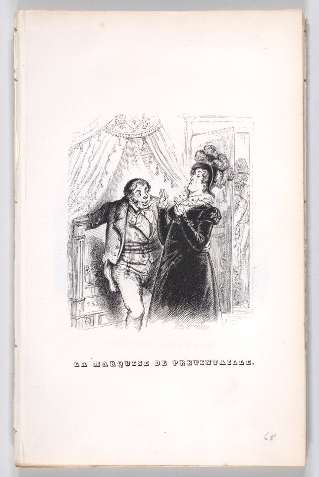 "TheMarquiseofFrivolty"fromTheCompleteWorksofBérangerMetDP887575