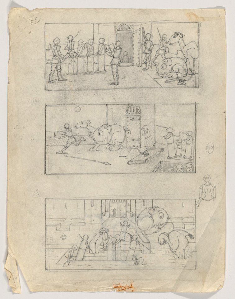 "Wiggle Much" Sketches (recto and verso) MET DP856532