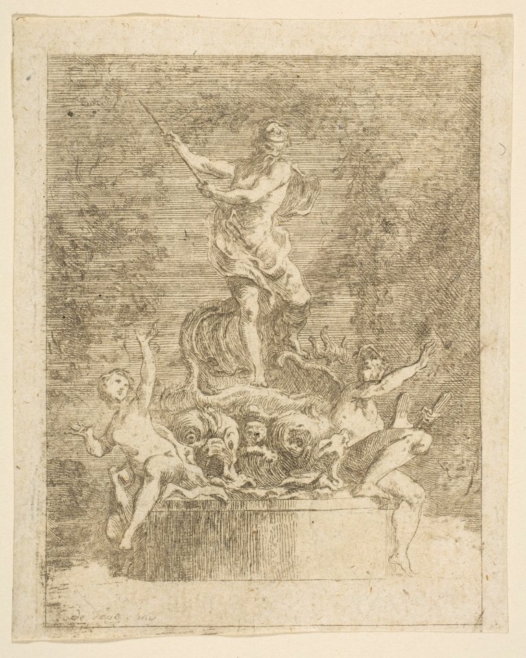 "La Colere de Neptune," fontaine MET DP814986