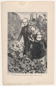 "I Call Them My Children" – To Myself, Susan – Drawn by Winslow Homer (The Galaxy, Vol. VIII) MET DP875234