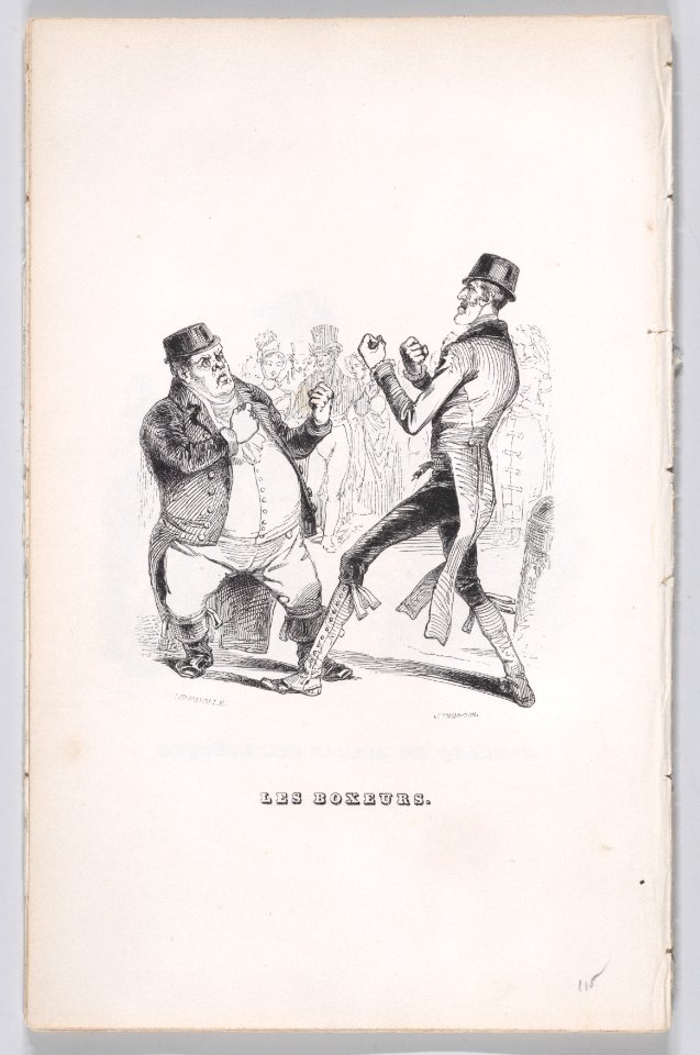 "The Boxers" from The Complete Works of Béranger Met DP887523