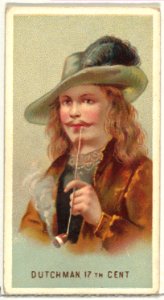 17th Century Dutchman, from World's Smokers series (N33) for Allen & Ginter Cigarettes MET DP838628