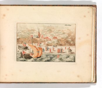 'Schevelinge', in- Tooneel Der Voornaamste Nederlands Huizen, En Lust Hoven, Naar T Leven Afgebeeld MET DP-1664-025