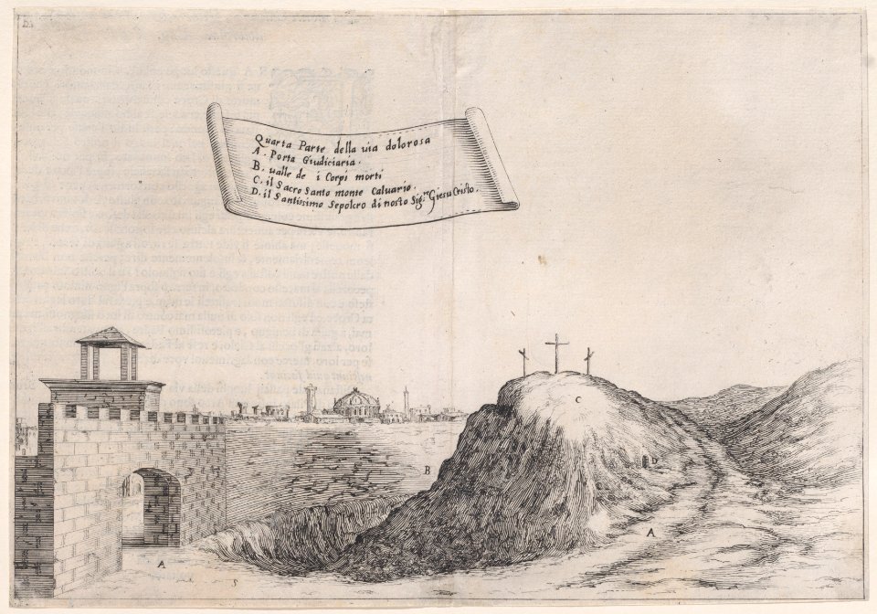 17th Plate, from Trattato delle Piante & Immagini de Sacri Edifizi di Terra Santa Met DP888550