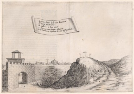 17th Plate, from Trattato delle Piante & Immagini de Sacri Edifizi di Terra Santa Met DP888550