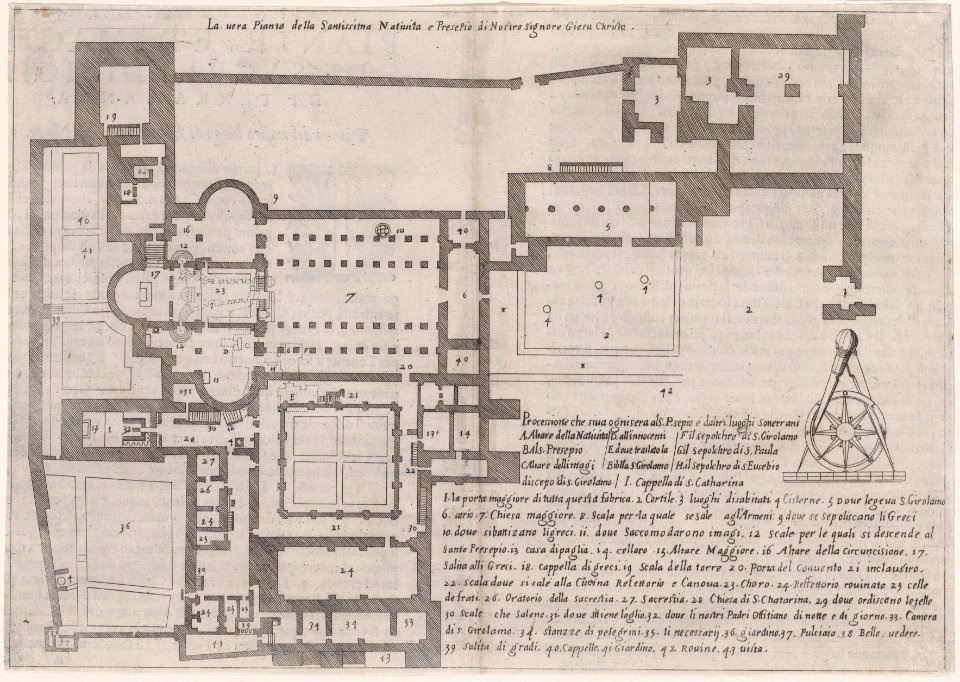 1st Plate, from Treatise of the Plans & Images of the Sacred Buildings of the Holy Land Met DP888557
