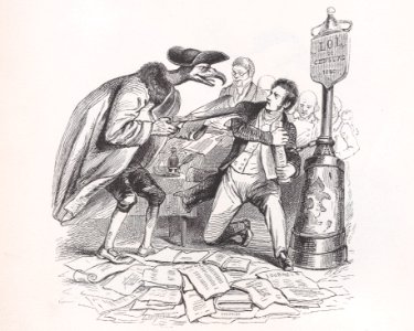 "The Censor" from The Complete Works of Béranger Met DP887585 (cropped)
