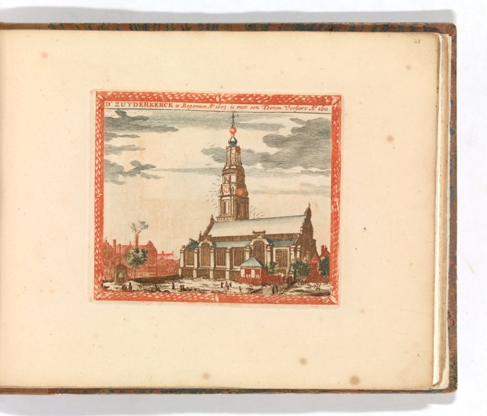 'D' Zuyderkerck', in- Tooneel Der Voornaamste Nederlands Huizen, En Lust Hoven, Naar T Leven Afgebeeld MET DP-1664-033