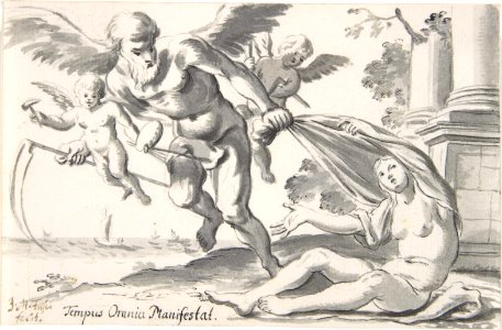'Tempus omnia manifestat'- Allegory of Art and Knowledge MET DP803365