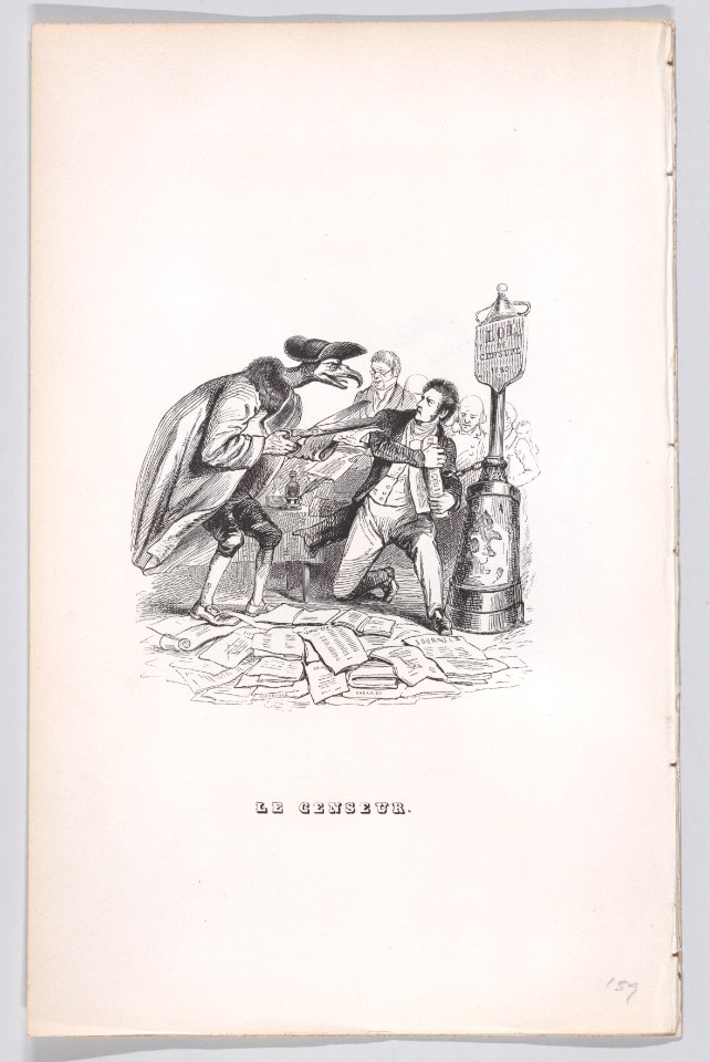"The Censor" from The Complete Works of Béranger Met DP887585