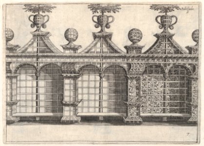 -Vraye Representations Des Portals, Palissades et Pavillions...- MET DP861159