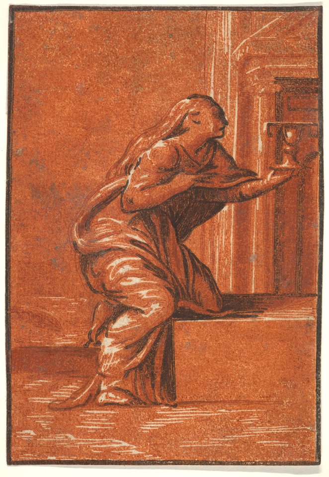 "Faith" (after Parmigianino) MET DP832075