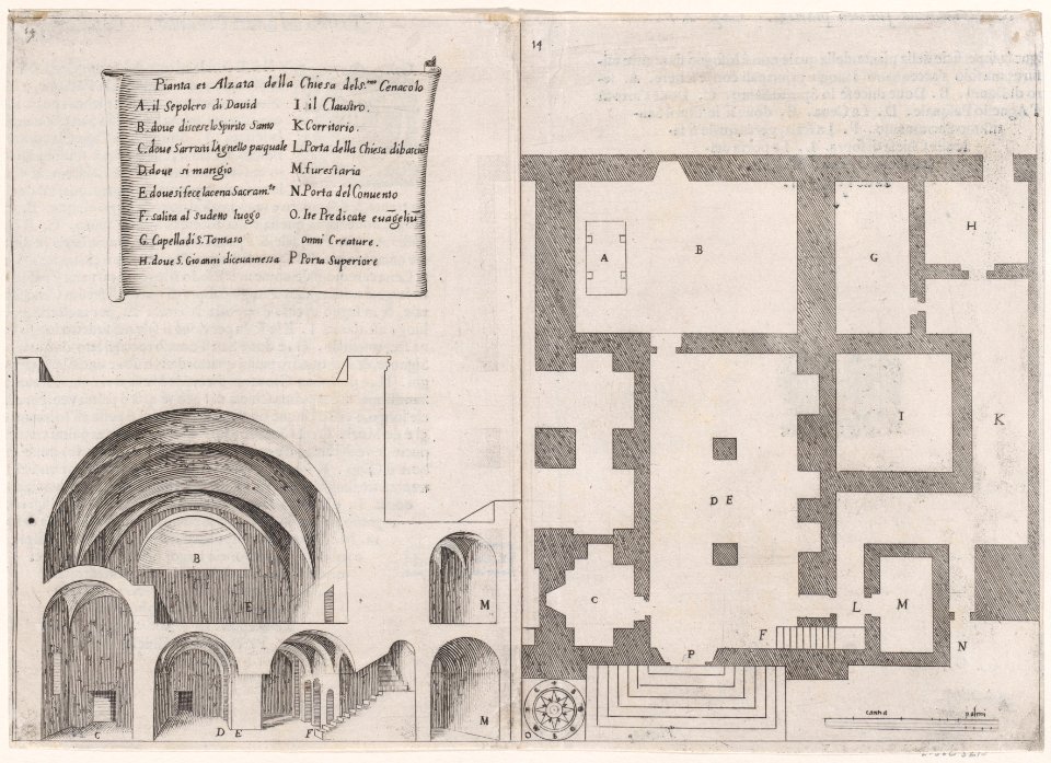 11th Plate, from Trattato delle Piante & Immagini de Sacri Edifizi di Terra Santa Met DP888555