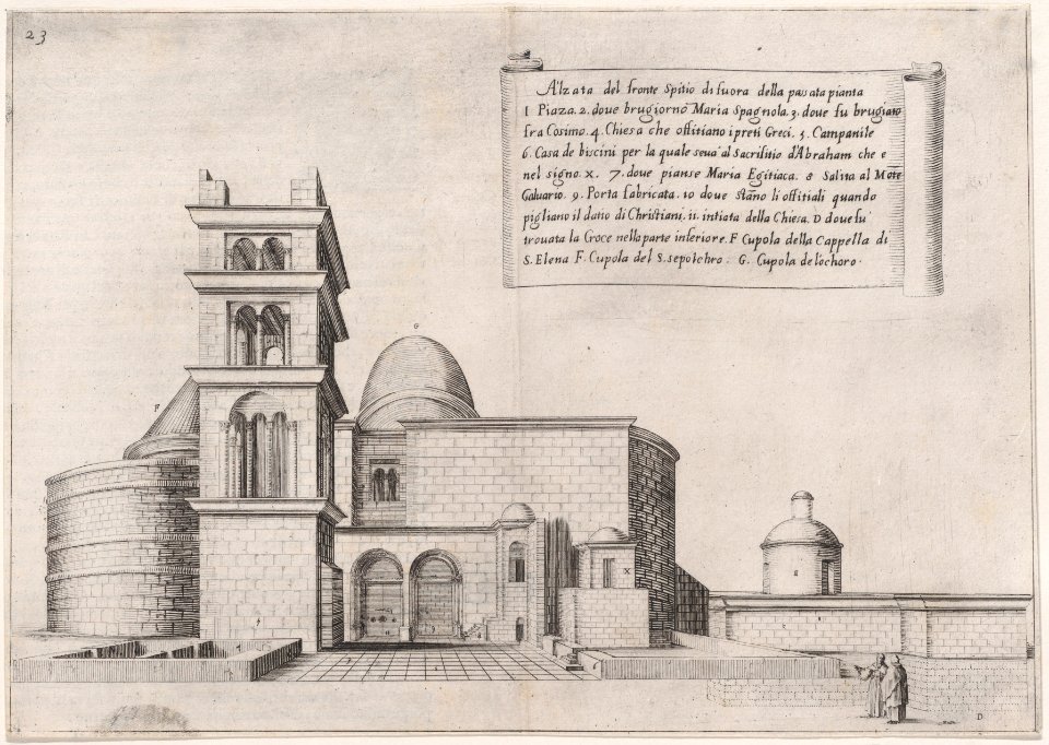 19th Plate, from Trattato delle Piante & Immagini de Sacri Edifizi di Terra Santa Met DP888548