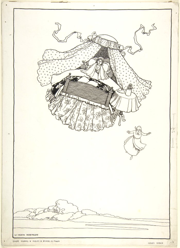 "Over Farms and Fields and Rivers and Ponds"- Cosey Hokie, Topsy-Turvy Tales MET DP804906