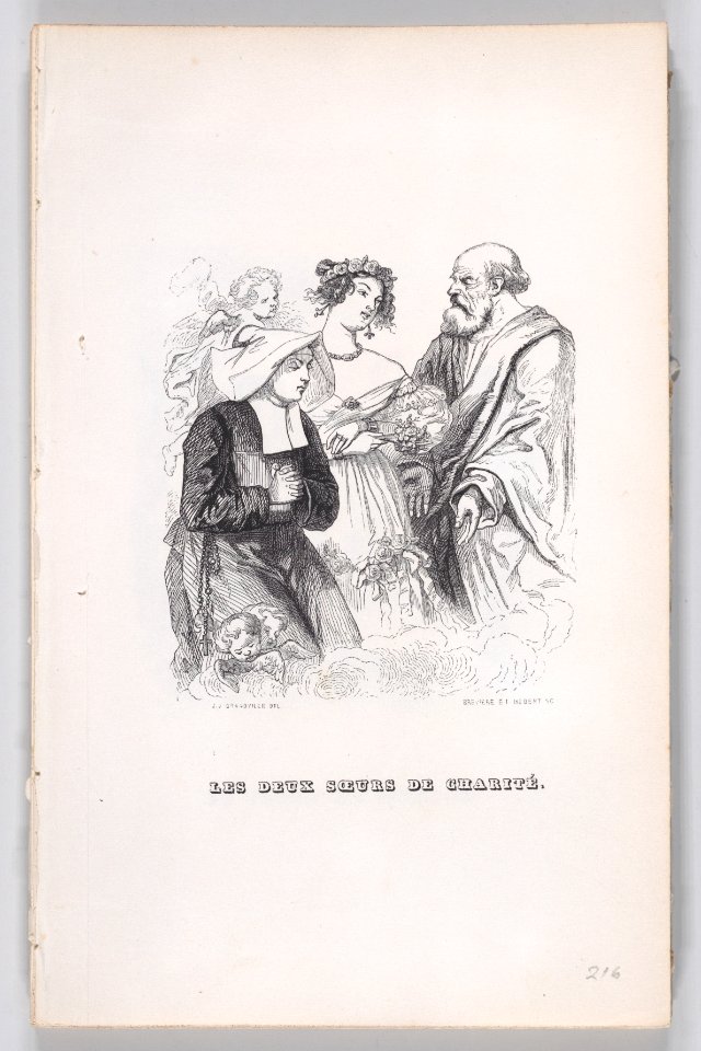 "The Two Sisters of Charity" from The Complete Works of Béranger Met DP887540