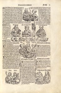 (Liber chronicarum) Registrum huius operis libri cronicarum cum figuris et ymagibus ab inicio mundi MET DP102565