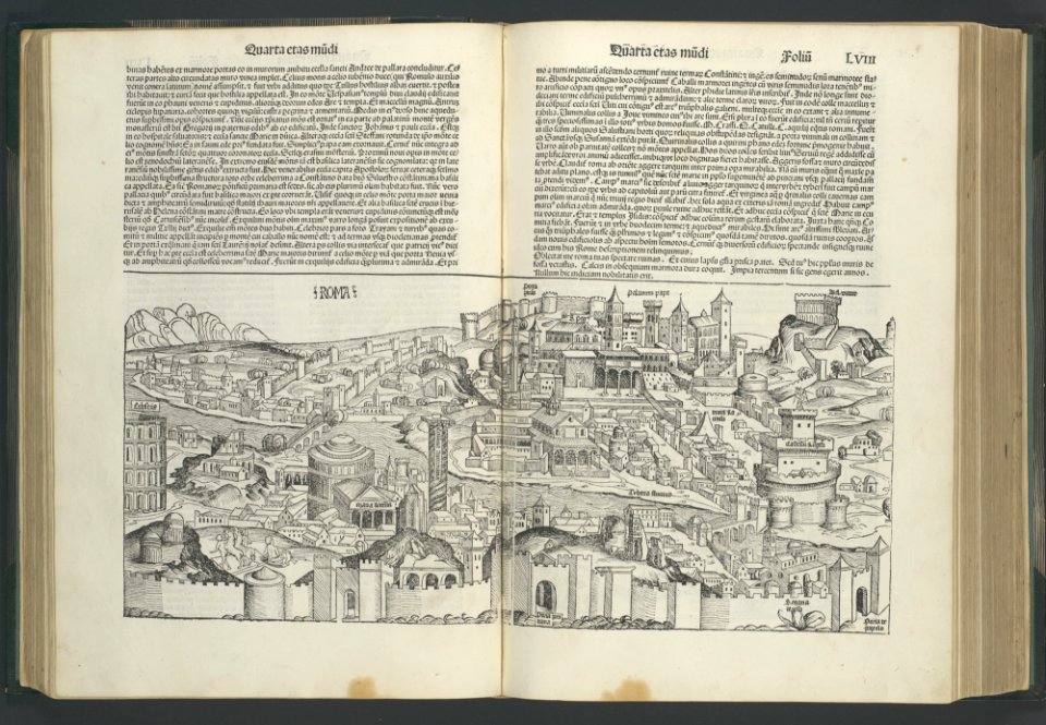 (Liber chronicarum) Registrum huius operis libri cronicarum cum figuris et ymagibus ab inicio mundi MET DP102812