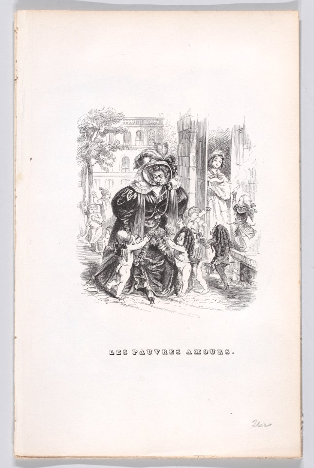"The Poor Putti" from The Complete Works of Béranger Met DP887608